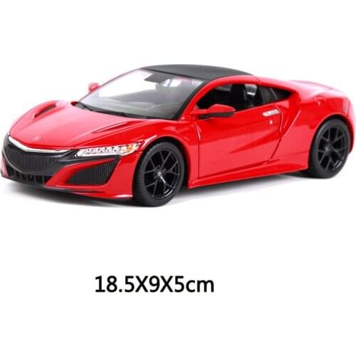 Honda Acura alloy car model,simulation 1:24 metal sports car model,advanced adult collection and gifts,free shipping