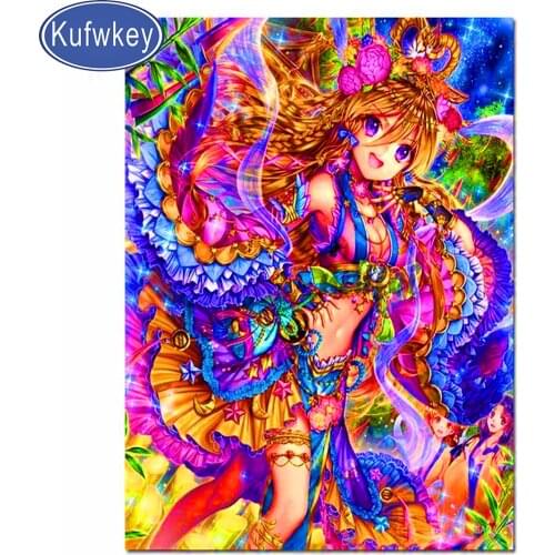 Diamant painting,mosaic diamond paintings,round diamond Japanese Girl diamond crystals diamonds embroidery wall painting