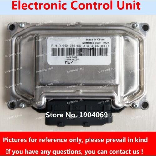 Engine Computer Board F01R00DL37 4A91T F01RB0DL37 ME7 ECU F01R00DE50 DV519067 F01RB0DE50 For Southeast Mitsubishi Car