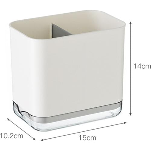 Kitchen Drain Chopstick Cage Creative Multi-function Desktop Partition Rack Cutlery Drainer Spoon Fork Knife Shelf Holder Rack