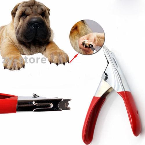 Nail Clippers Dog Cat Professional Stainless Steel Claw Trimmer Pet Toe Grooming