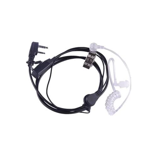 PPT baofeng Headset Microphone For CB Radio baofeng uv-5r BF-888S Kenwood Accessories Walkie Talkie Air Tube Earpiece