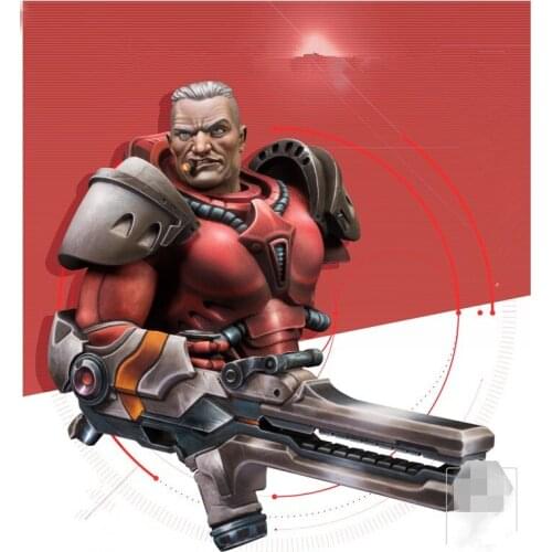 1/12 Resin Bust Model Unassambled Unpainted S122