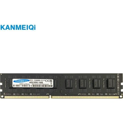 DDR3 ram ddr4 2gb 4GB 8GB 1333mhz/1600MHz 2133 2400mhz 2666mhz 16gb Memory Module Computer Desktop dimm 1.5V 1.2v New KANMEIQi