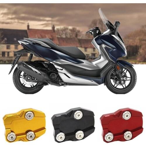 Motorcycle Non-slip Stand Extension Enlarger Pad for HONDA PCX125 PCX150 16-17 Durable Non-slip Stand Extension Enlarger Pad