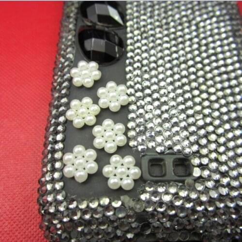 New Hot 72Pcs 9mm Craft Flower Imitation Pearls Round Beads DIY Decoration