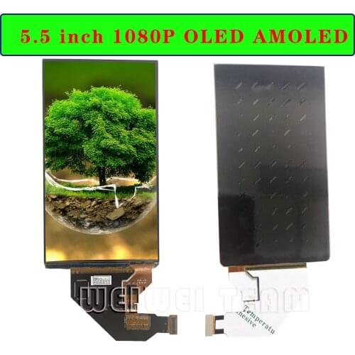 OLED Display 5.5 Inch AMOLED Module 1080x1920 FHD IPS Screen MIpi Driver Board H546DLB01.1 Wide Temperature DCI-P3 sRGB