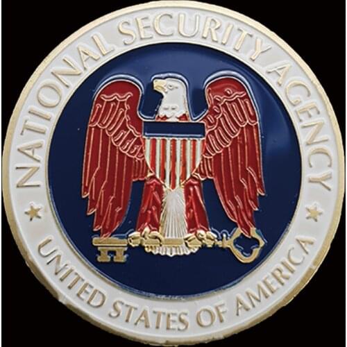 United States National Security Agency Commemorative Gold Coins Collectibles Gifts
