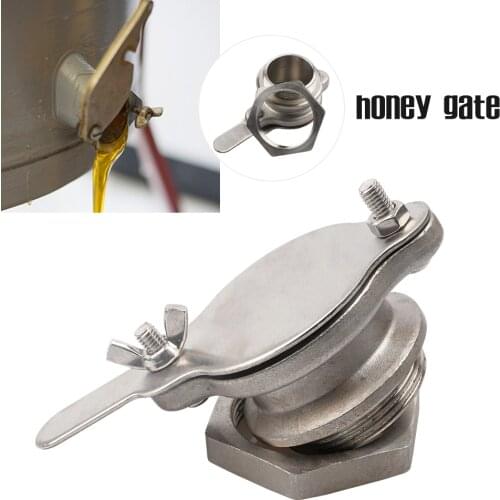 Beekeeping Honey Gate Honey Extractor Stainless Steel Valve Tool Tap Regulate Flow Honeycomb Bottling Tools Goods For Beekeeper