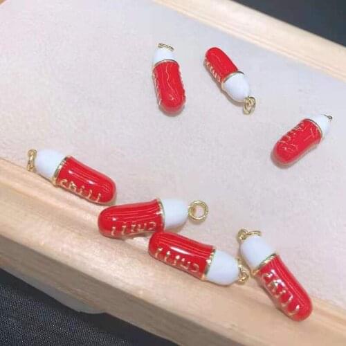2pairs/lot Womens High Quality New symmetrical Pill shape jewelry accessories Pendants