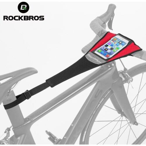 ROCKBROS Road Mountain Bicycle Sweat Cover Waterproof Bike Turbo Trainer Sweat Absorb Guard Strap Net Cover Bicycle Accessories