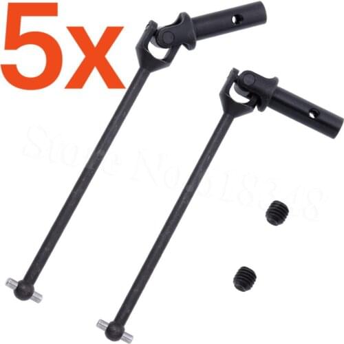 Wholesale 5Pairs/Lot HSP 860019 Universal Drive Joint Shaft Spare Parts for 1/8 RC Model Car Himoto Exceed Redcat