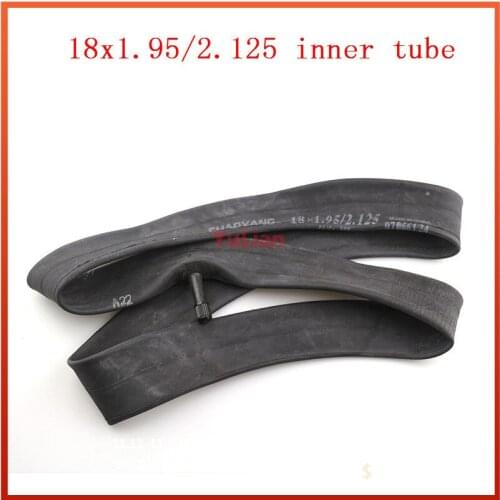 18x1.95/2.125high quality Inner Tube with a Straight valve fits many gas electric scooters