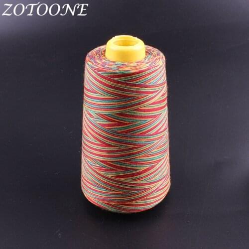 ZOTOONE 1500M/Roll 40/2 Colorful Embroidery Sewing Threads Dmc Hand Red Sewing Thread For Sewing Machine Accessorie Supplies E