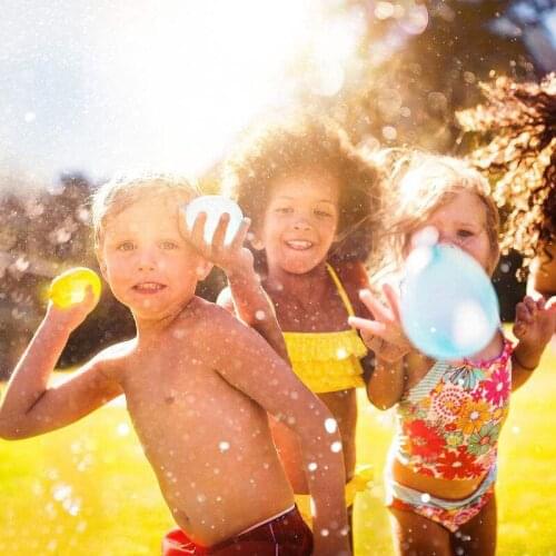 1444pcs Funny Summer Outdoor Toy Water Balloons Refill Package Water Balloon Summer Novelty Gag Toys Children