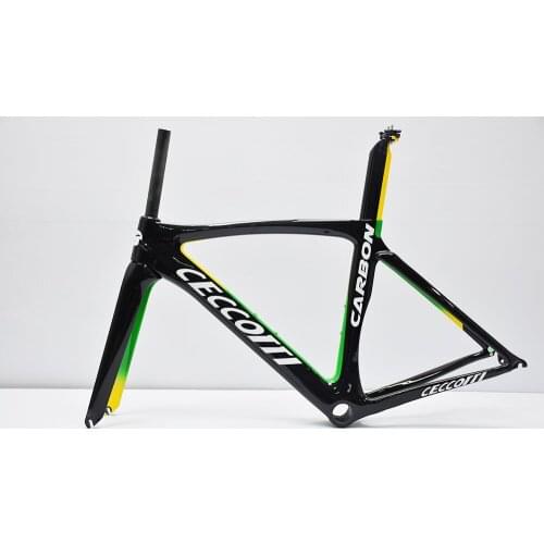 2019 hot selling c09-2 multi color Ceccotti t1000 ud /1k carbon road bike frame racing bike 700C