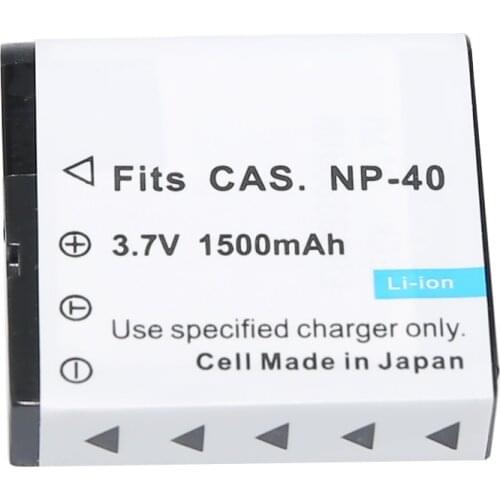 2Pcs/lot Batteries 1500mAh NP-40 CNP40 NP40 Replacement Battery For Casio NP-40 NP40 NP 40 CNP-40 Z850 Z400 Z300 Z100 Z1000 P505
