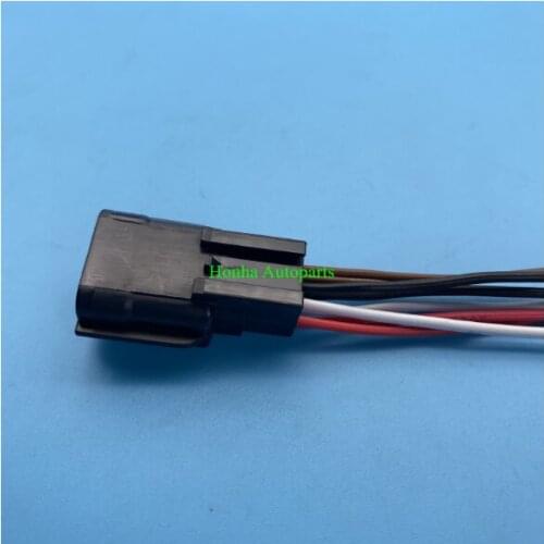 Free shipping 2/5/10/20pcs 8 pin 7282-8855-30 car front and rear bar reversing radar electric eye male connector wire harness