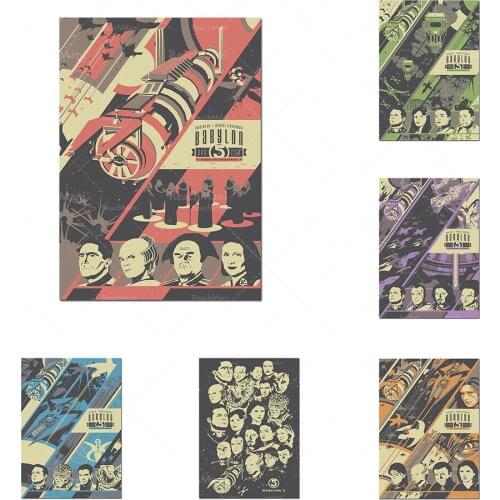 Babylon All Characters Art Printed Posters Movie Posters Bar Home Wall Decoration Posters