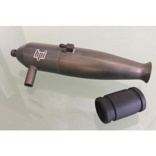 Hpi 86596 Tuned Pipe Hard Anodized Hellfire 1/8 Buggy Truck savage RC Car 1pc