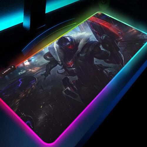 League of Legends Gaming Mousepad Xxl Mouse Pad RGB Table Mat Big Mousepepad Gamer Computer Mouse Pads Carpets Game Pad