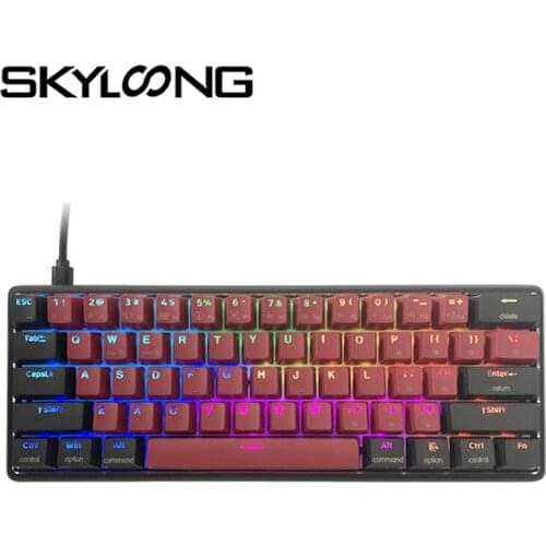 SKYLOONG V2-AK61S Mechanical Keyboards Mini Gaming Bluetooth 61 Keys For Tablet Laptop Desktop Gaming Keyboard Mechanical Switch