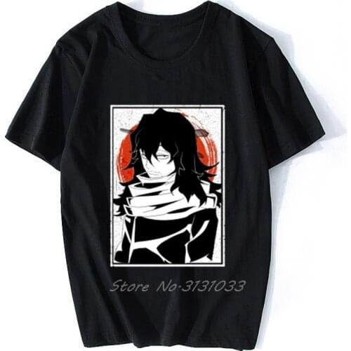 Men T-shirt Aizawa Sensei Anime Mha Tshirt Women T Shirt Men Cotton Tees Harajuku
