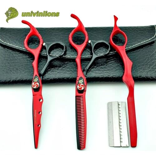 6" barber shop supplies hair scisors hairdressing salon supplies professional hair cutting shears hair thinning scissors pinking