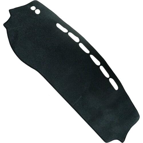 Polyester Black Sun Shade Dashboard Cover Dash Mat Pad Dashmat Fit For Nissan Kicks 2016 2017 2018 2019