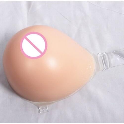 Top Eleve Sexy Straps on 2400g To 3600g Tear Drop Silicone Breast Form Shemale Fake Boobs Crossdresser Artificial Chest