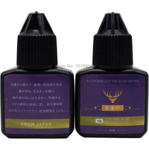 10pcs 10ml Lashes Glue No Smell No Irritant Fast Dry Sticker Connecting Fake Eyelash Extensions Glue False Eyelashes Adhesive