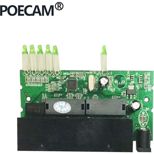 5Port Fast ethernet Switch Module PCBA Hub mini size 88*44.5MM transmission rate 10/100Mbps capacity 1G cheep price free express