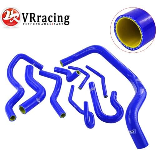 9 Pcs Silicone Radiator Coolant Hose Silicone hose kit For Honda CIVIC SOHC D15 D16 EG EK 92-00 With PQY logo