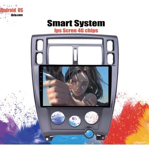 Android 10.0 Octa Core 10.1" Car Radio GPS Multimedia Player Head Unit For Hyundai Tucson LHD 2006-2013 LTE 6G Tape Recorder