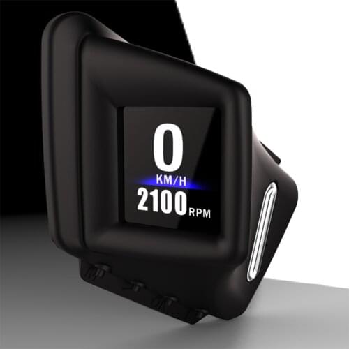 OBD GPS Dual System Head-up Display Display Car Digital Hud GPS Speedometer 2 Inches LCD Overspeed Alarm Car Speed Projector