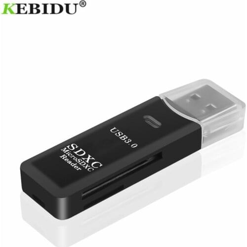 KEBIDU USB 3.0 Card Reader SD/Micro SD TF OTG Smart Memory Card Adapter for Laptop USB 3.0 multi Smart Cardreader SD Card Reader