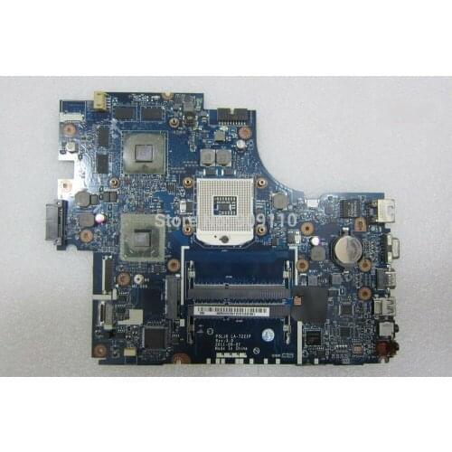 Four sourare For Acer Aspire 5830 5830TG Laptop Motherboard s989 Hm65 MB.RHJ02.001 MBRHJ02001 LA-7221P GeForce GT540M mainboard