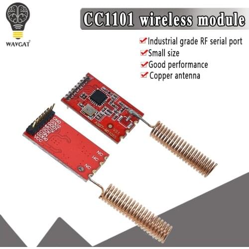433M CC1101 10mW Wireless Sender Receiver Module NRF905/SX1212/SI4432
