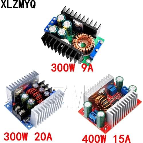 DC 400W 15A Step-up Boost Converter Constant Current Power Supply LED Driver / 300W XL4016 DC-DC Max 9A Step Down Buck Converter
