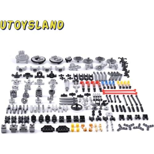 DIY Educational Technic Parts Engine Suspension Parts For Standard Building Block Brands Children Birthday Gift - Random Color