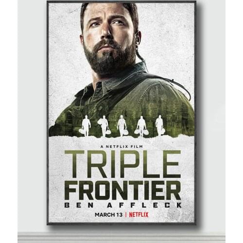 NJ050 Triple Frontier Movie 6 Silk Posters and Prints wall art Art Poster Home Decor