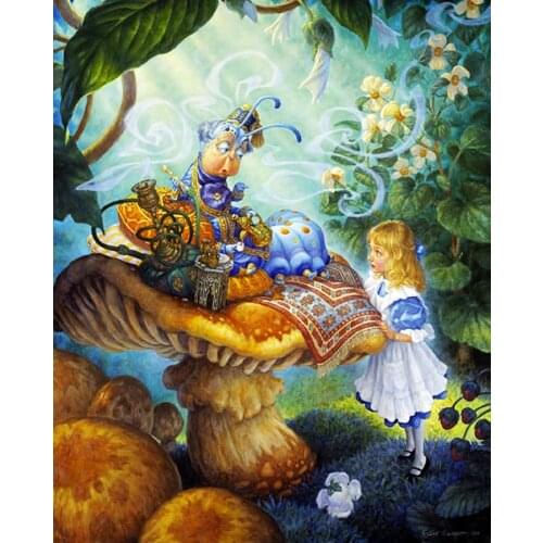 Cross-Stitch Needlework Cotton thread Cartoon character 14CT Counted Unprinted DIY Cross Stitch Kits Handmade Art Wall Decor