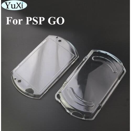 YuXi 1PCS Protector Clear Crystal Travel Carry Hard Shell Case Cover Skin Pouch for Sony PSP GO