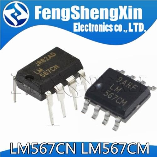 10PCS LM567CMX SOP8 LM567CM SOP LM567 SMD Tone Decoder IC