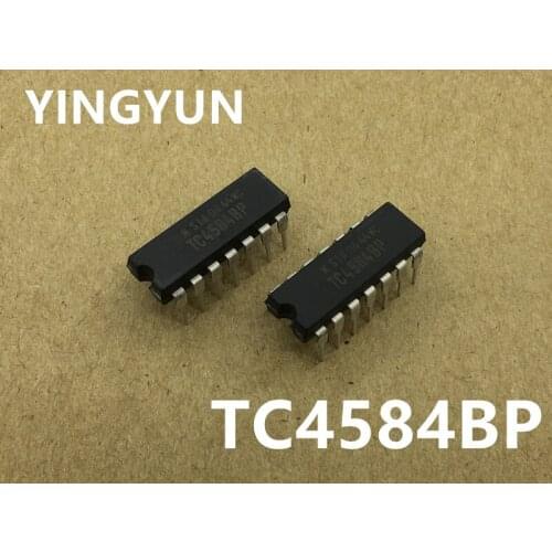10pcs/lot TC4584BP TC4584 DIP-14 New original