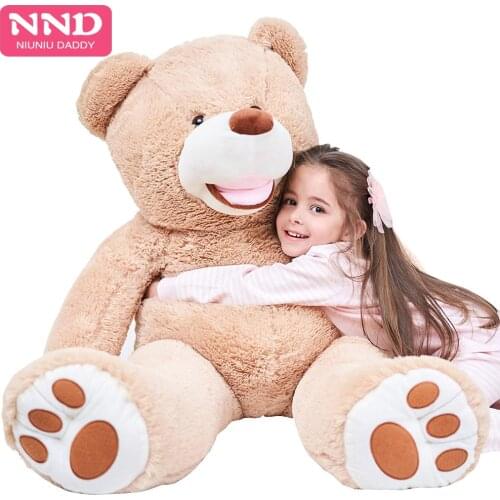 Giant Teddy Bear skin Large Plush Stuffed Animals Toy bearskin Big Teddy Bear for Girlfriend Children 100cm-200cm Niuniu daddy