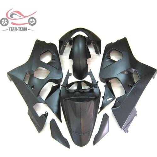 Custom aftermarket fairing kit for Suzuki GSXR600 04 05 GSXR 600 750 2004 2005 K4 matte black fairings bodywork