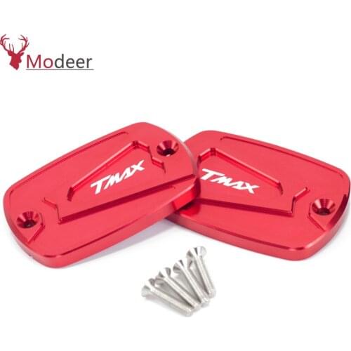 TMax DX Sx Motorcycle Brake Fluid Fuel Reservoir Tank Cap Cover For YAMAHA T-Max 500 TMAX 500 2008-2011 Tmax530 sx dx 2012-2020