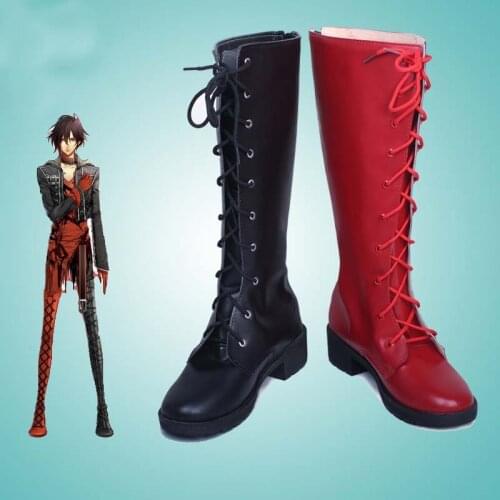 New AMNESIA Shin Cosplay Boots Anime Shoes Custom Made