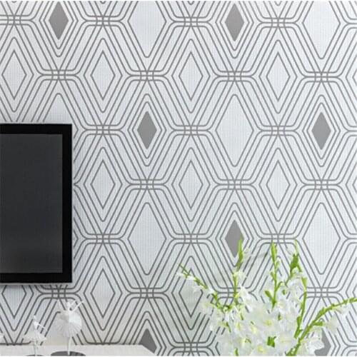 Beibehang papel de parede Simple modern living room wallpaper 3D stereo Variety art striped non-woven wallpaper papel de parede